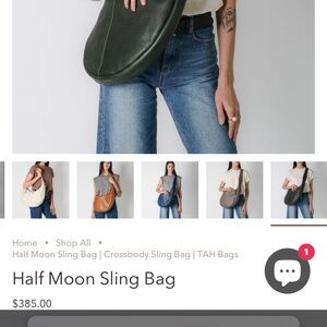 Tah leather bag used a few times beautiful